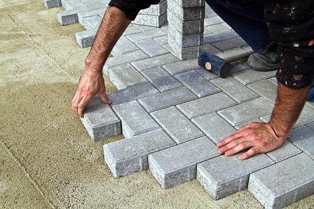Permeable Paver Driveway in Pine Prairie, LA